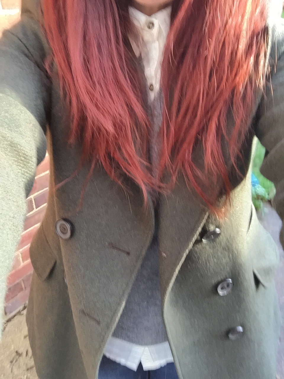 blueskygirlie in Jigsaw jacket winter layering look via Always a Blue Sky Girl blog