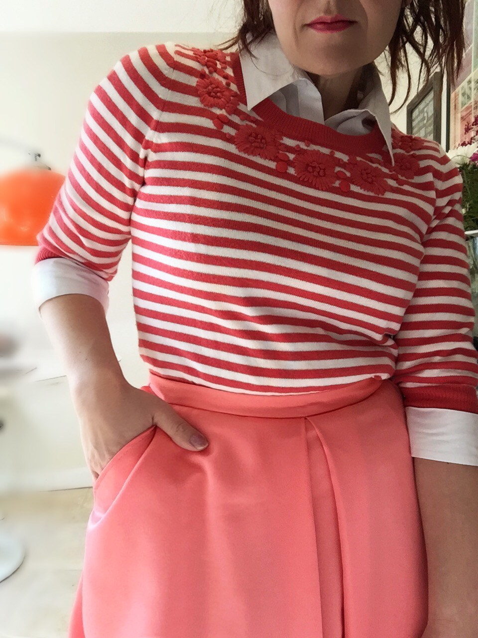 coral preppy spring primark & per una look 3 via Always a Blue Sky Girl blog 