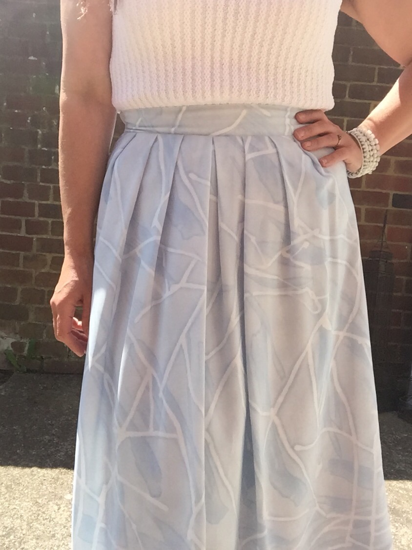 vintage  summer outfit via Always a Blue Sky Girl blog