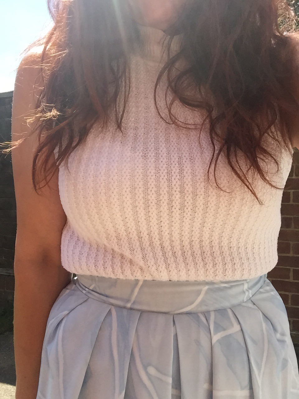 vintage  summer outfit via Always a Blue Sky Girl blog