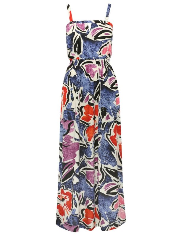 M&Co petite maxi dress via Always a Blue Sky Girl blog