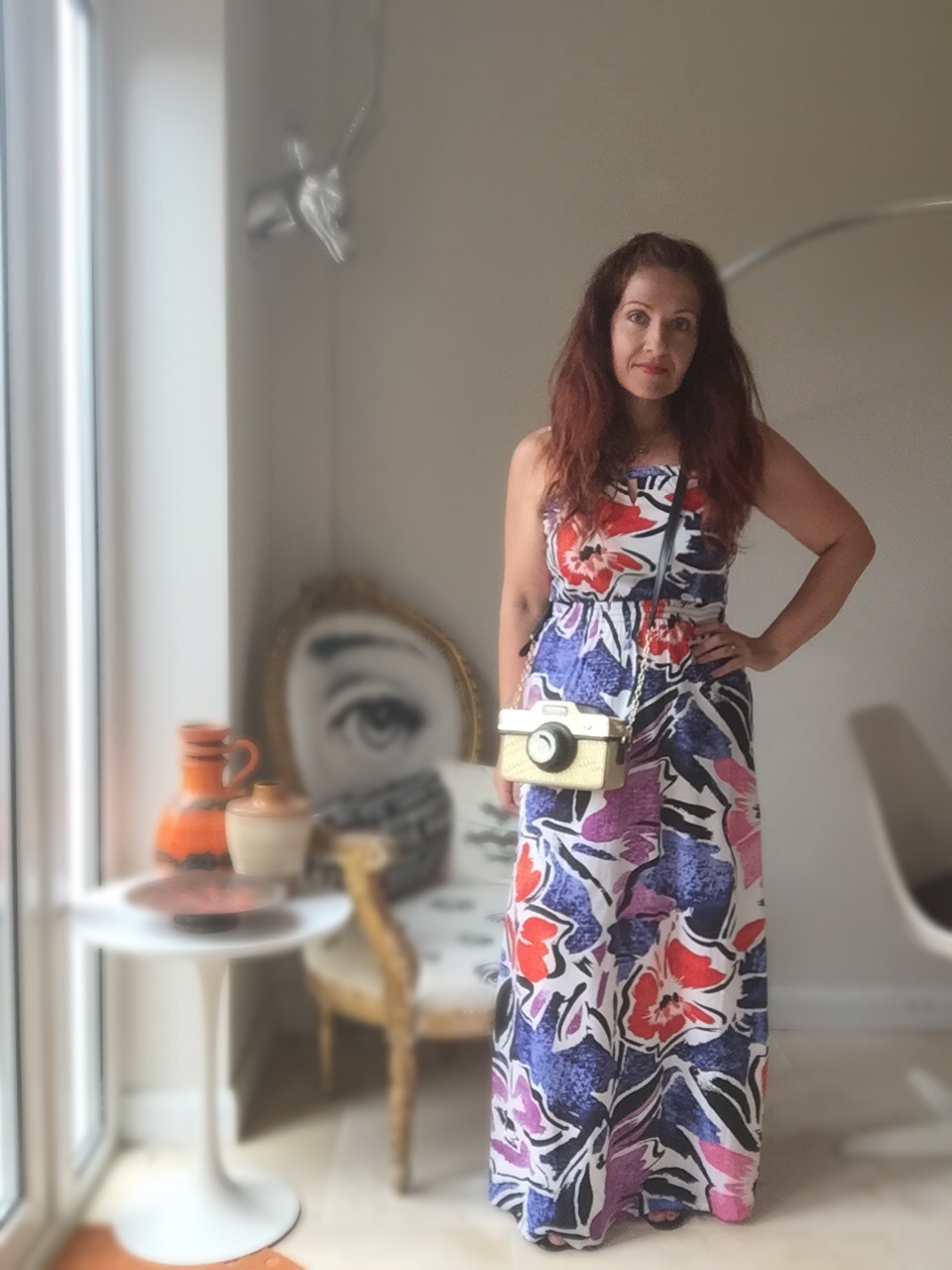 M&Co. petite maxi dress review via Always a blue sky girl fashion blog M&Co. petite maxi dress review via Always a blue sky girl fashion blog