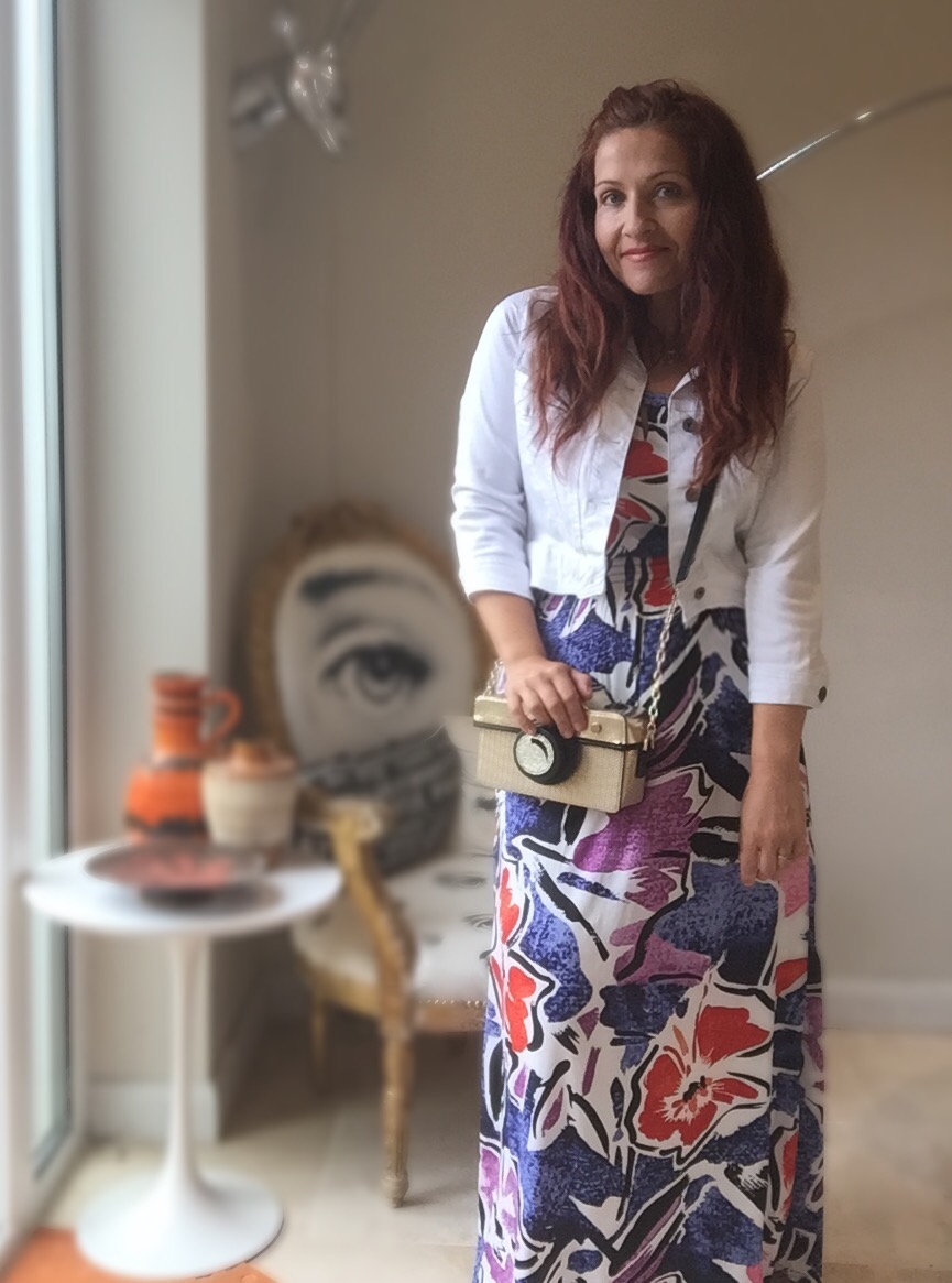 M&Co. petite maxi dress review via Always a blue sky girl fashion blog M&Co. petite maxi dress review via Always a blue sky girl fashion blog