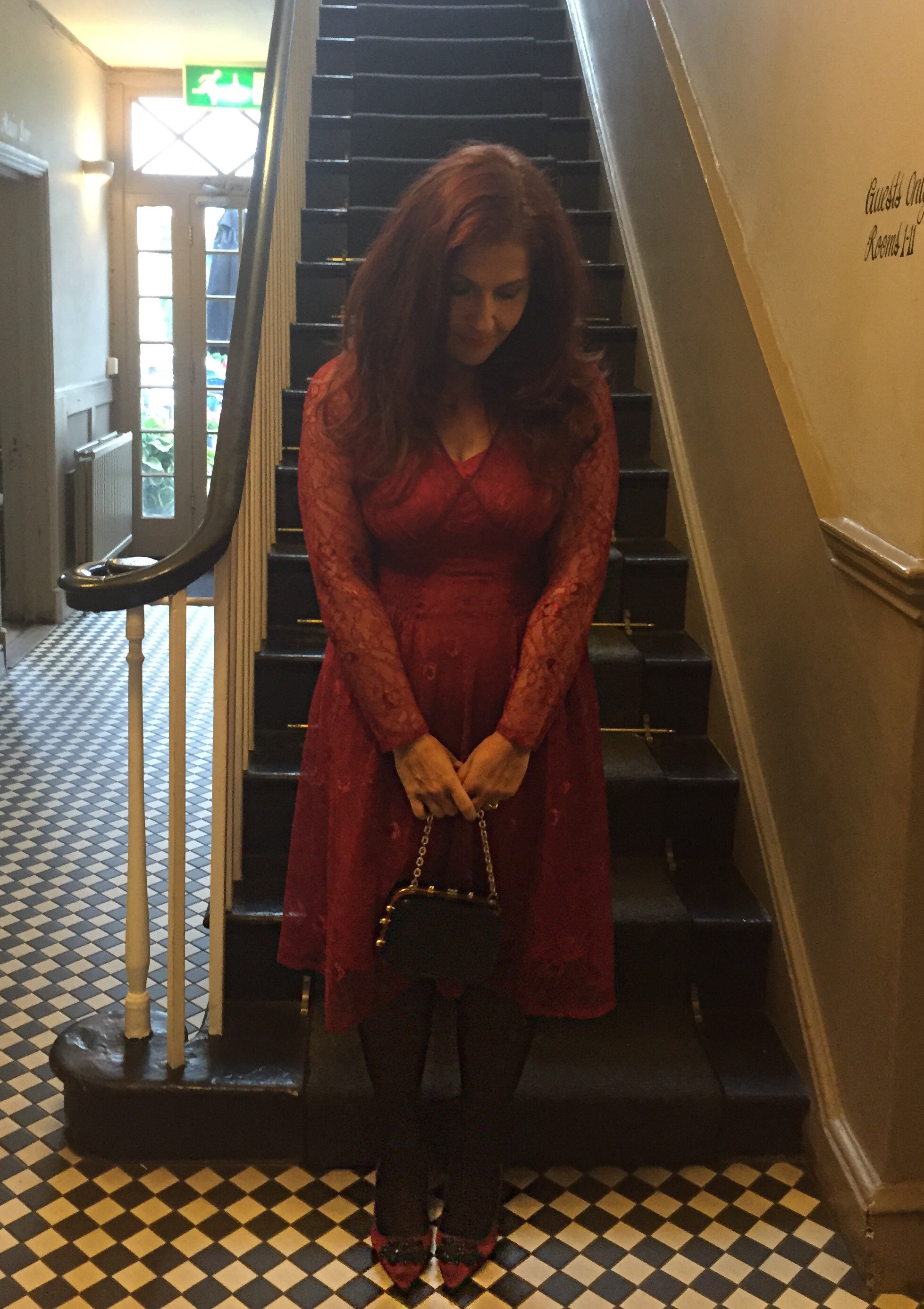 wedding fashion - peacocks pearl lowe lace dress via Always a blue sky girl blog