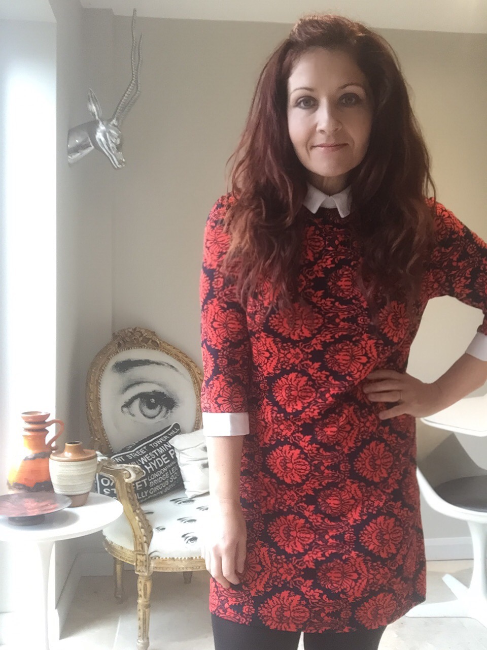 autumn uniform 4 - the dress and boots via Always a Blue Sky Girl blog