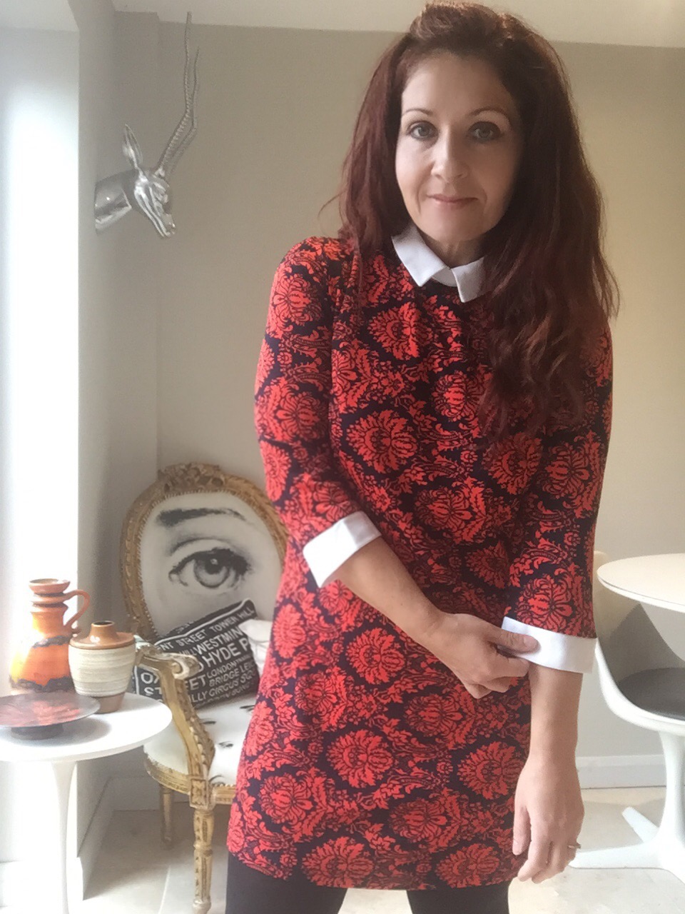 autumn uniform 4 - the dress and boots via Always a Blue Sky Girl blog