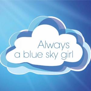 always a blue sky girl blog logo