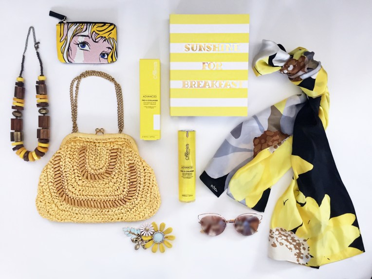 Skin Chemists ﻿Pro-5 Collagen Oxygenating Night Cream by Sarah Gorlov Always a Blue Sky Girl blueskygirlie fashion beauty lifestyle blog blogger 40 plus flatlay